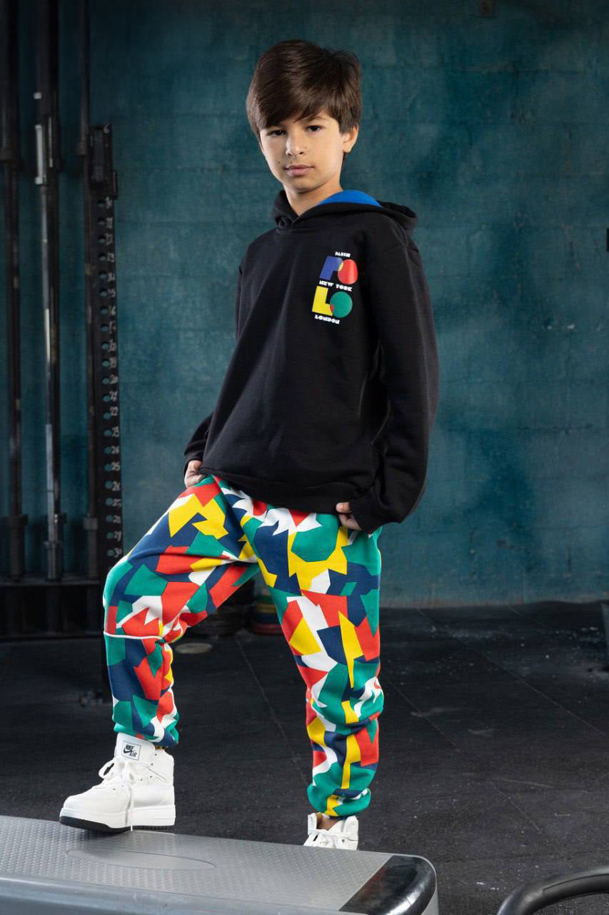 Boys Color Block Tracksuit – Bold Energy & Sporty Street Style