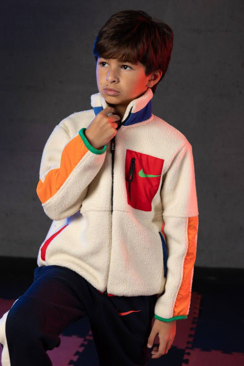 Boys Fleece Color Block Tracksuit – Warm, Sporty & Stylish Comfort