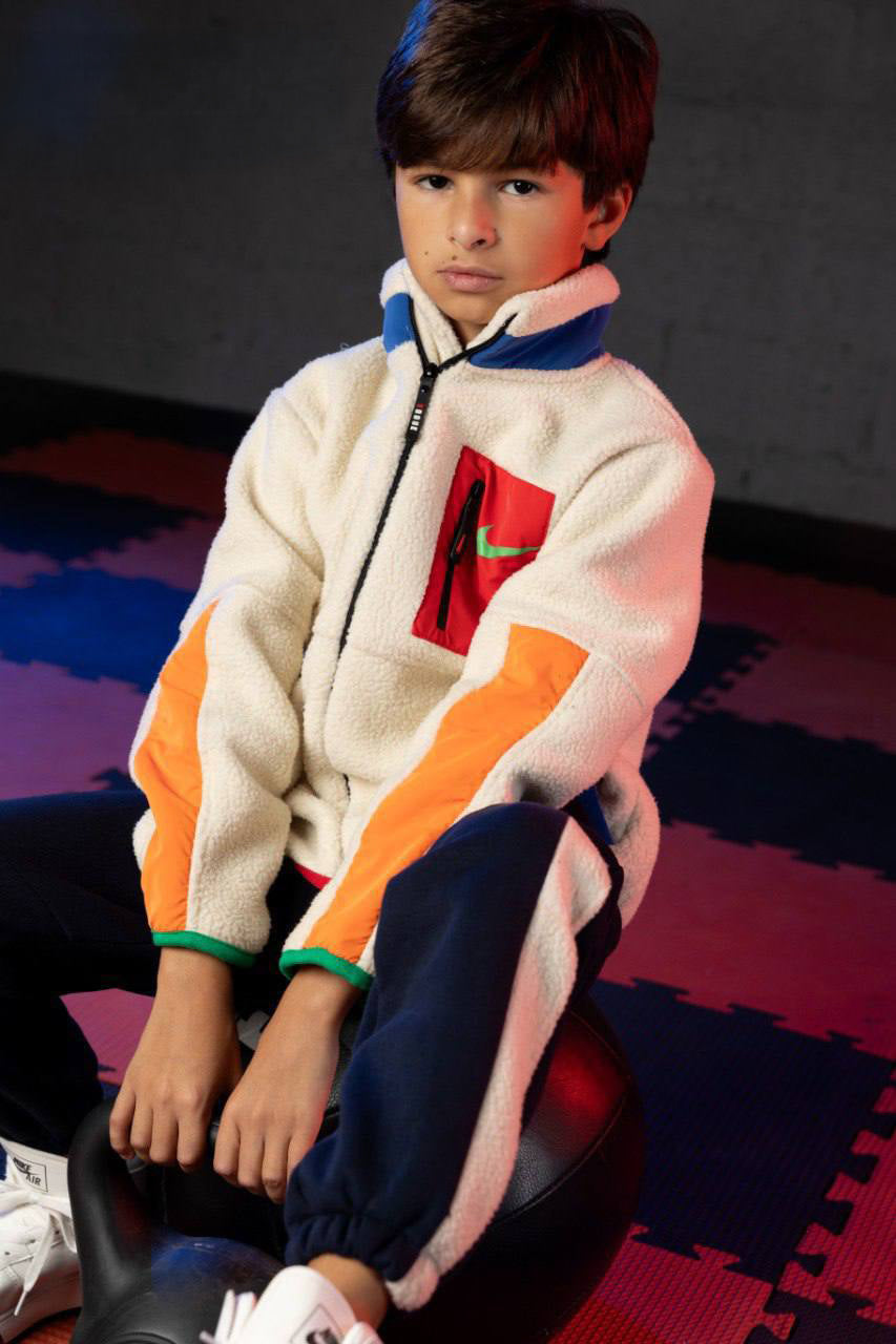 Boys Fleece Color Block Tracksuit – Warm, Sporty & Stylish Comfort