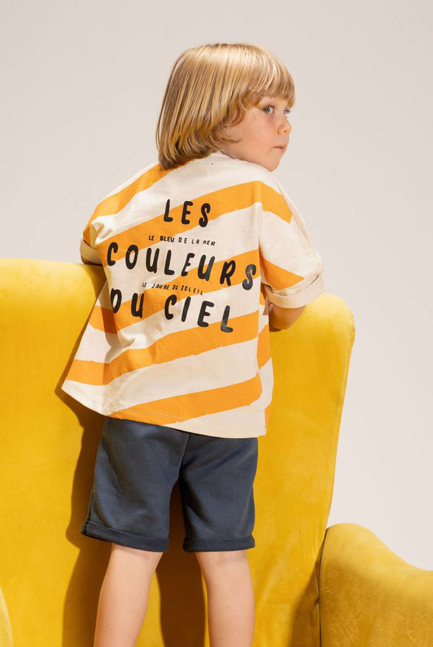 Boys Striped Pajama Set – Summer Inspired Outfit