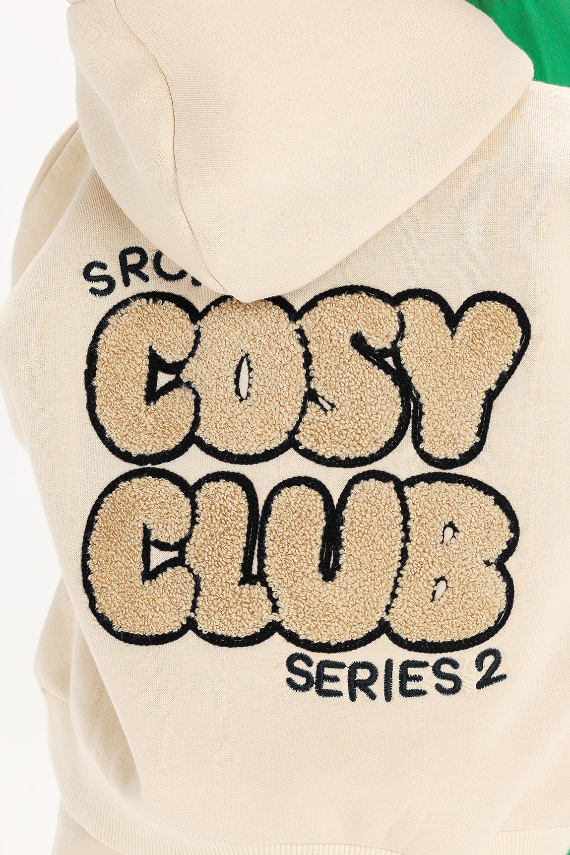 Boys’ Beige Melton Cotton Tracksuit – 2-Piece Hoodie & Pants Set (BLS Series 2)