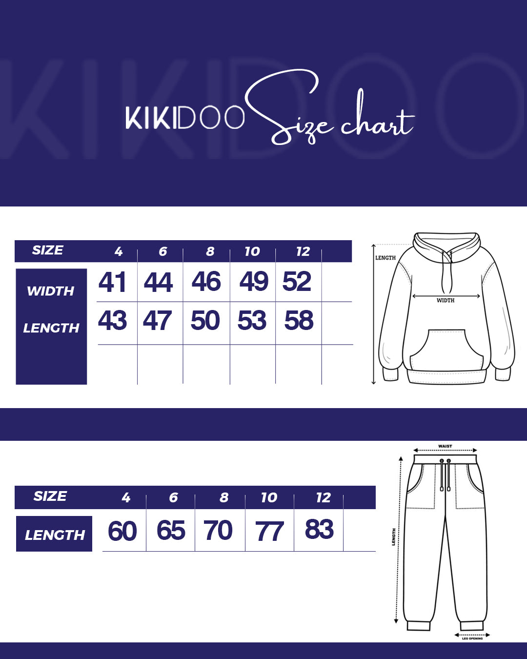 Kids Sporty Set – Sweatshirt & Jogger Pants k